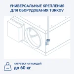 Комплект L-образных кронштейнов до 60 кг (4 шт.)